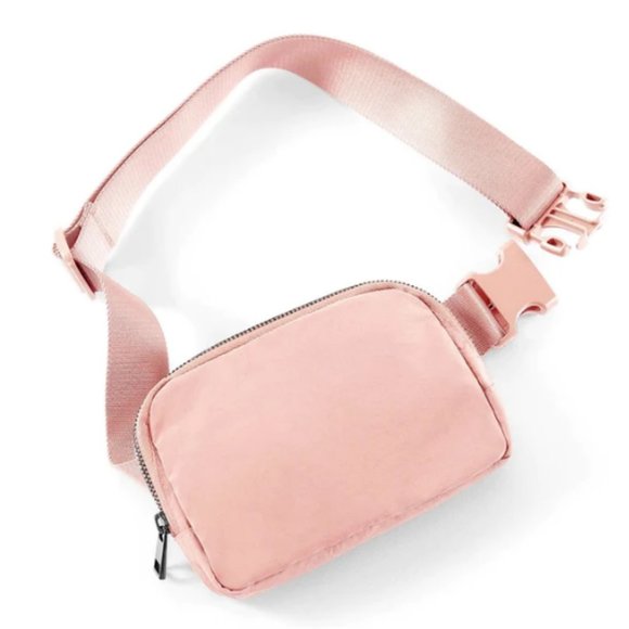 BELT BAG - LIGHT PINK - Picture 1 of 4